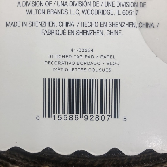 Martha Stewart Crafts Tag Pad Stitched - Picture 3 of 4